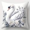 Ethereal Floral Art Throw Pillow Covers, Double-Sided Printed Cushion Cases, Calming Minimalist Aesthetic Decor