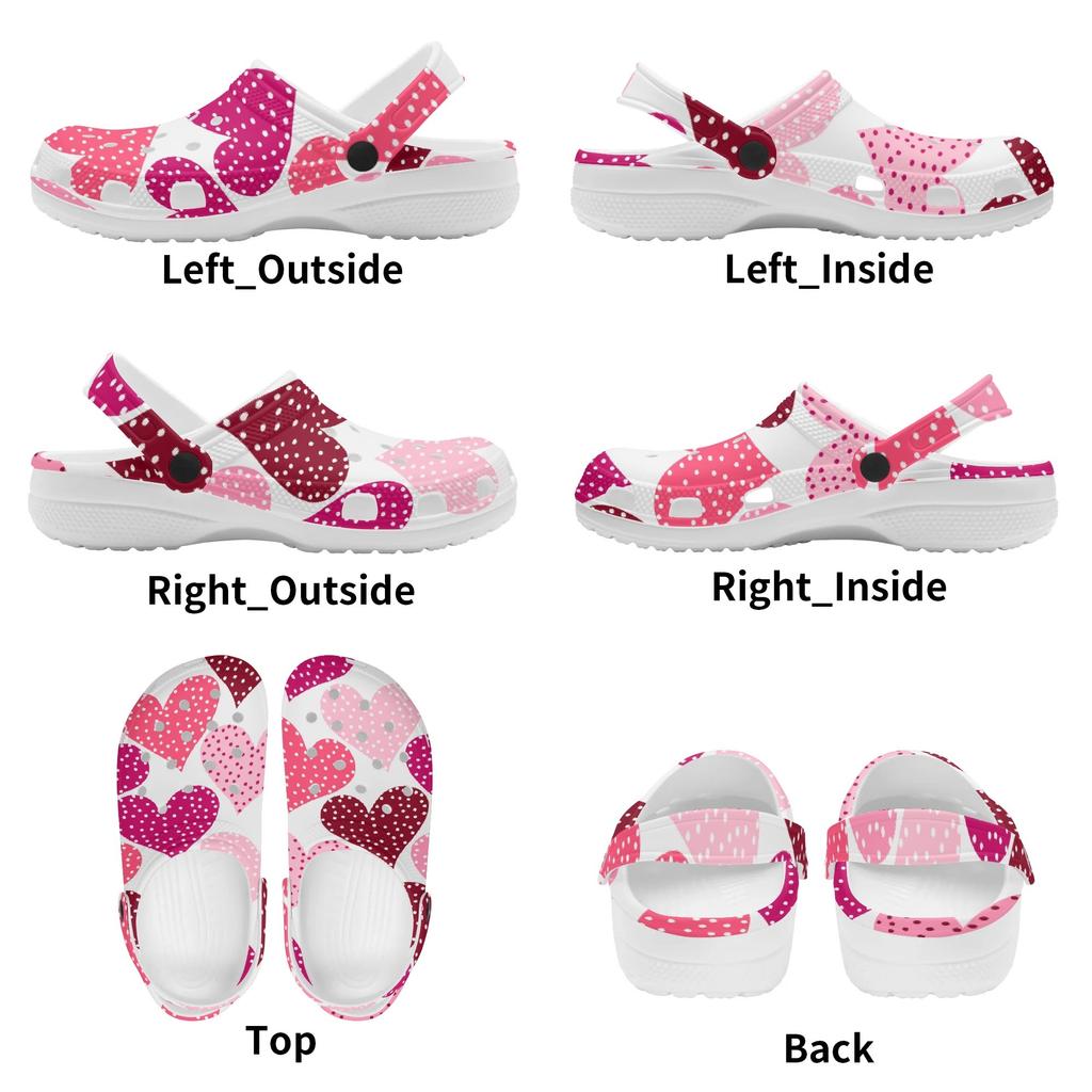 Trendy Printed EVA Clogs Women Men Breathable Lightweight Slip On Summer Sandals Casual Shoes Soft Sole Daily Walking Leisure Wear