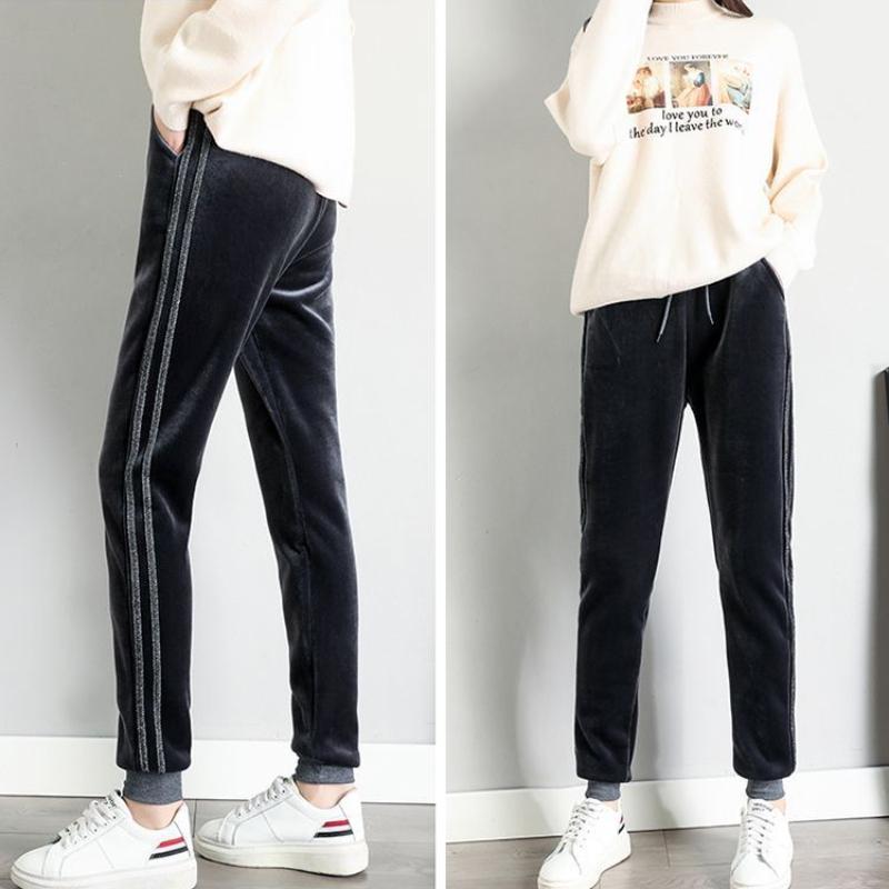 Теплые женские брюки Pleuche — фото 11