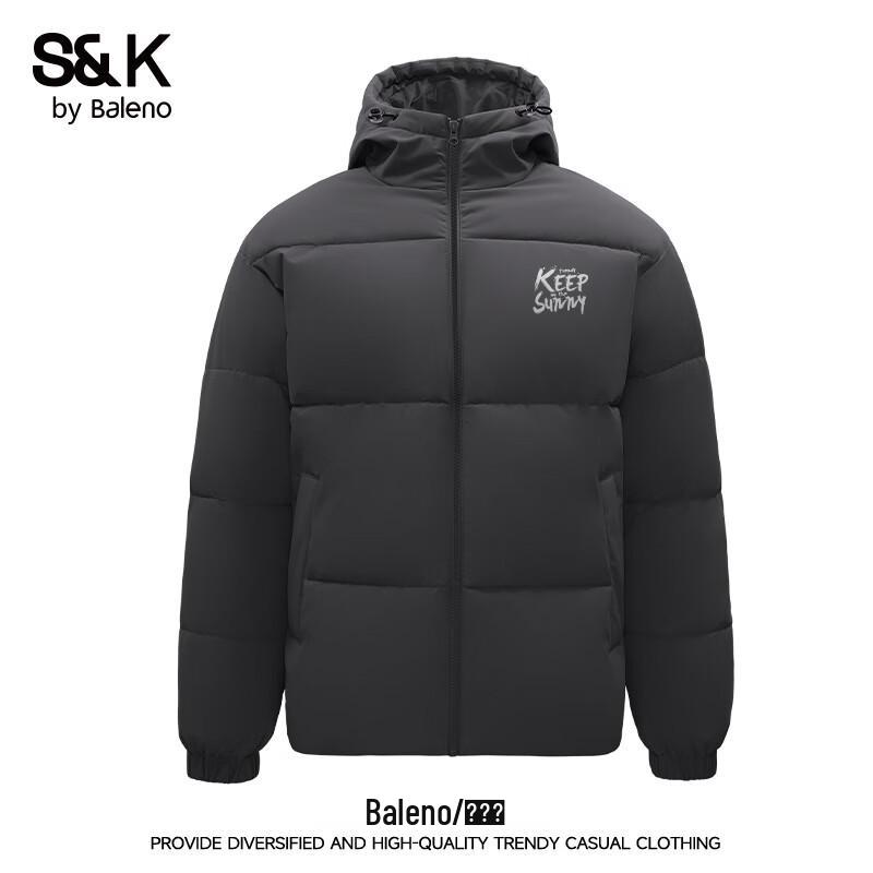 Baleno S&K Men's Hooded Padded Jacket