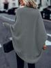 Autumn Winter Long Sweater Coat Women Elegant Knit Cardigan Long Sleeve Jackets Solid Color Fashion No Buttons Casual Simple Clothing