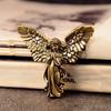 1pc Mini Angel Metal Ornament Desktop Decoration Metal Angel Model Character Statues Decorative Figurines Home Accessories
