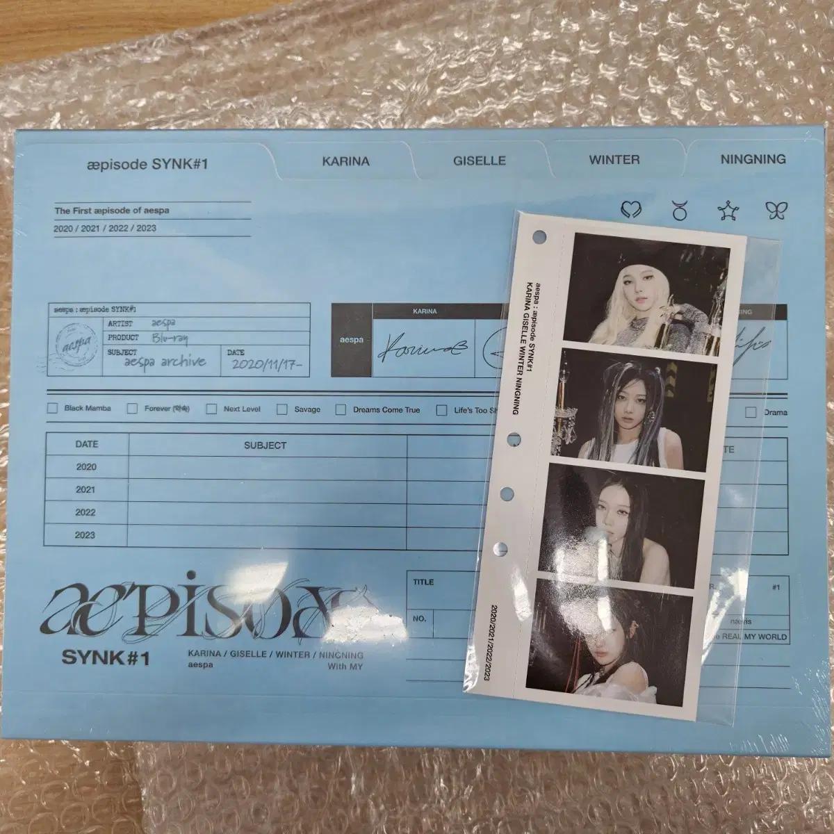 

Aespa Aepisode Synk1 Blu-ray Sealed Pre-order Benefit Included