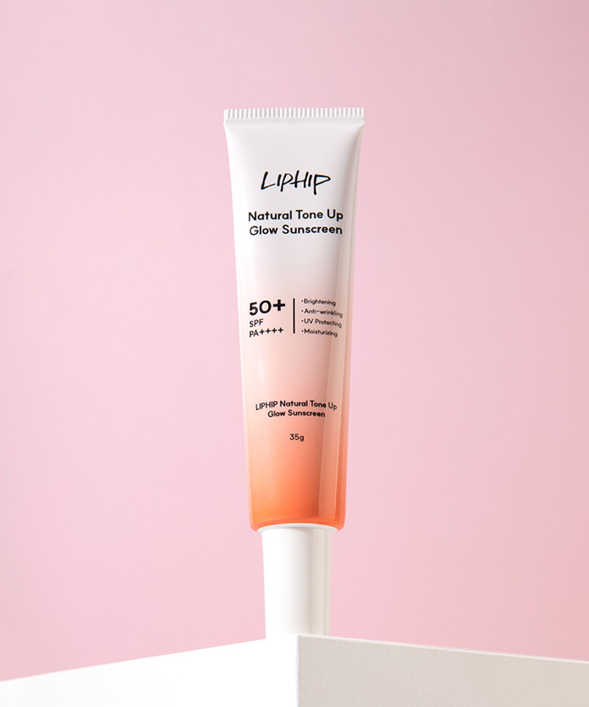 Natural Tone-Up Glow Sun Cream 35g [SPF50+/PA++++] Hybrid Sunscreen/Whitening·Wrinkle Improvement·UV Protection