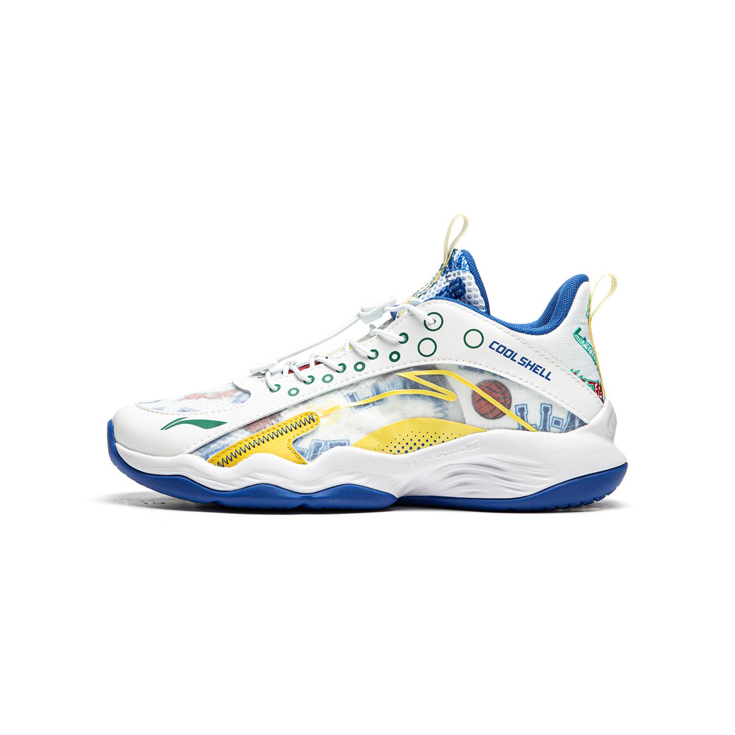 

Li Ning Детские Pioneer Ling Primary 2.0 Синтетическая кожа Амортизация Cool Дышащие Низкий верх Баскетбольные кроссовки Детские баскетбольные кроссовки YKBS018-13 37