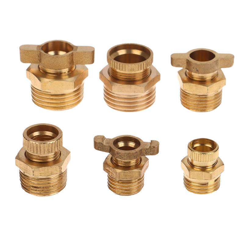 1/4 3/8 1/2 Mosiężny zawór spustowy Zawór spustowy sprężarki powietrza do zbiornika sprężarki powietrza Część zamienna