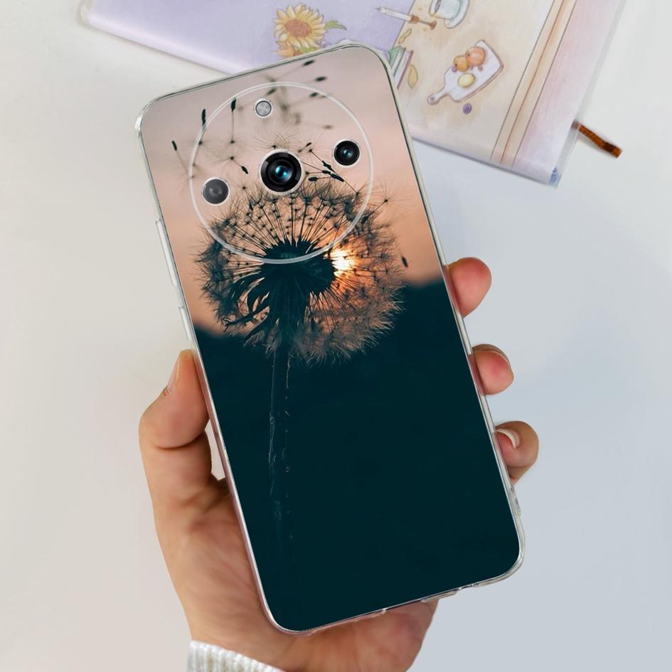 Für Realme 11 Pro 5G Hülle Luxus Traumfänger Transparentes TPU Weiche Rückabdeckung Für Realme 11 Pro Plus Stoßstange Realme11 Pro+ Fundas