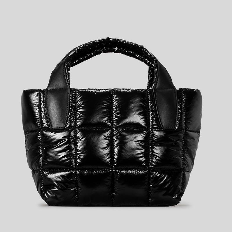 

Puff Pastry Sewing Handbag Casual and Versatile Single-shoulder Crossbody Bag чорний