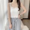 Unique and Chic Camisole Summer Inner Vest Women's Short Top Knitted Strapless Outer Wear