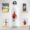 Cristiano Ronaldo Waterproof Graffiti Stickers for Water Bottles & Phones - Creative Football Design, Pack of 50