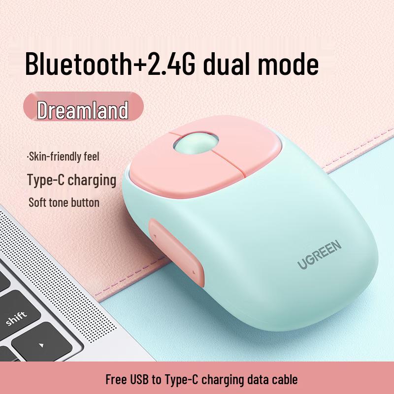 Ugreen MU102 Rechargeable Dual-Mode Silent Office Mouse