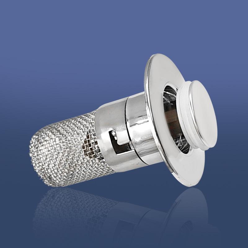 Press Type Bouncing Core Filter Screen Wash Basin Washbasin Leaking Plug Sink Filter Washbasin Plug Deodorant Sewer
