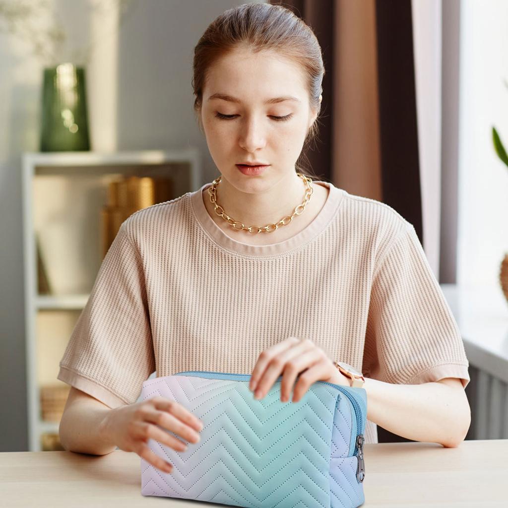 Bärbar necessär för resor, förvaringsväska för kosmetika