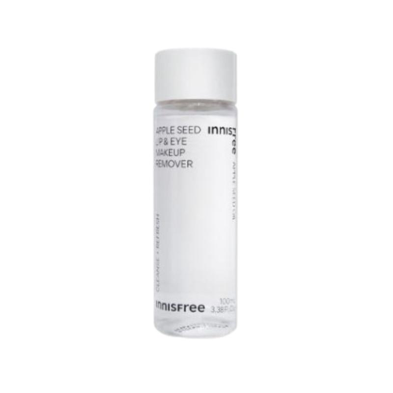 Innisfree Apple Seed Lip & Eye Makeup Remover 100ml | Gentle Mascara & Waterproof Makeup Cleansing Water