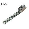 Farbiges Klebeband 1 Rolle Washi Klebehaftklarer Druck Abnehmbar DIY Lichtbeständig Scrapbooking Schachbrettmuster Papier für Kinder