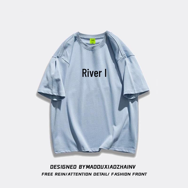 Women's Oversized Short-Sleeve Pure Cotton T-Shirt - American Brand Summer Fashion