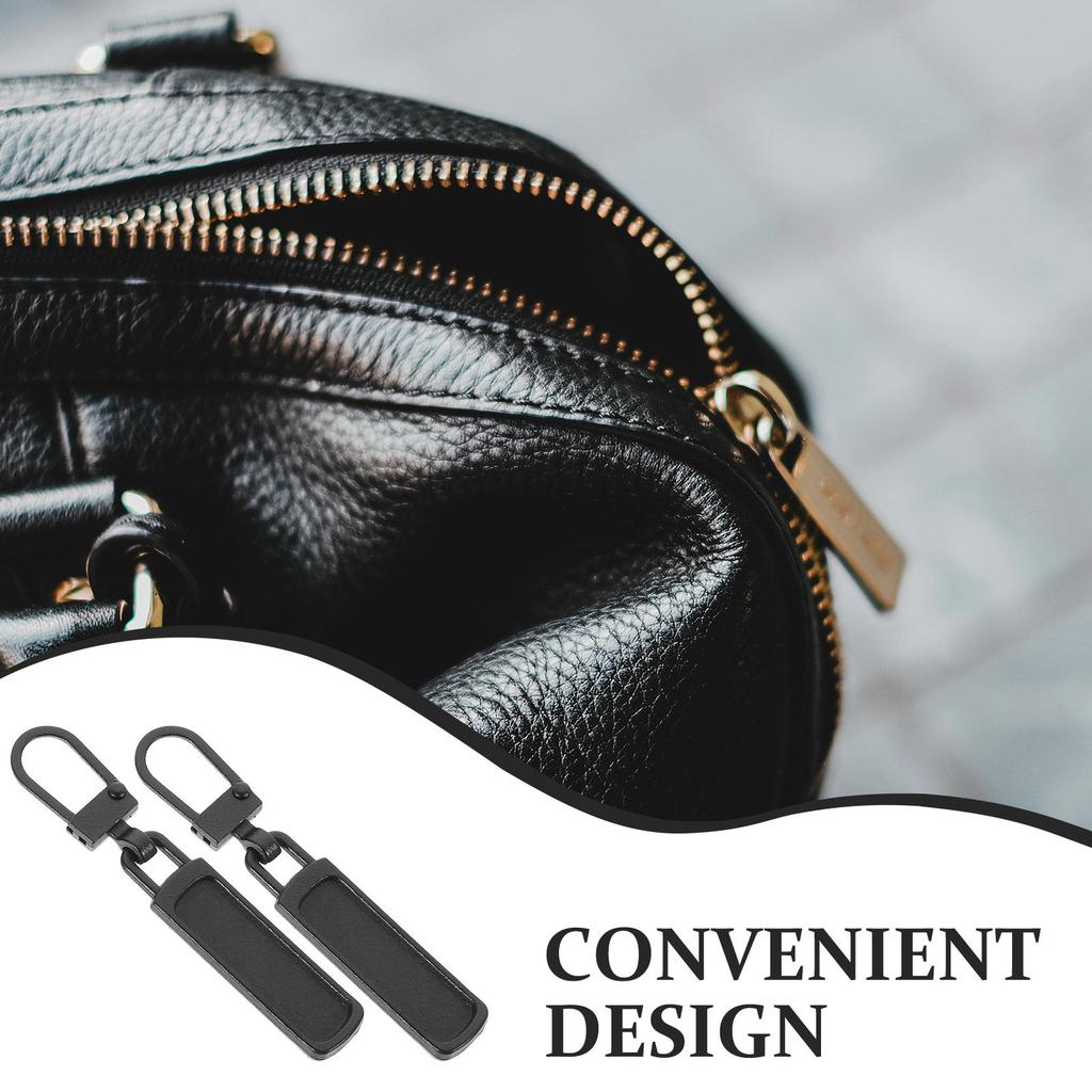 10Pcs Metal Zipper Pulls Replacement Detachable Zip Slider for Backpacks Jackets Purses Footwear Clothing Luggage Zipper Repair