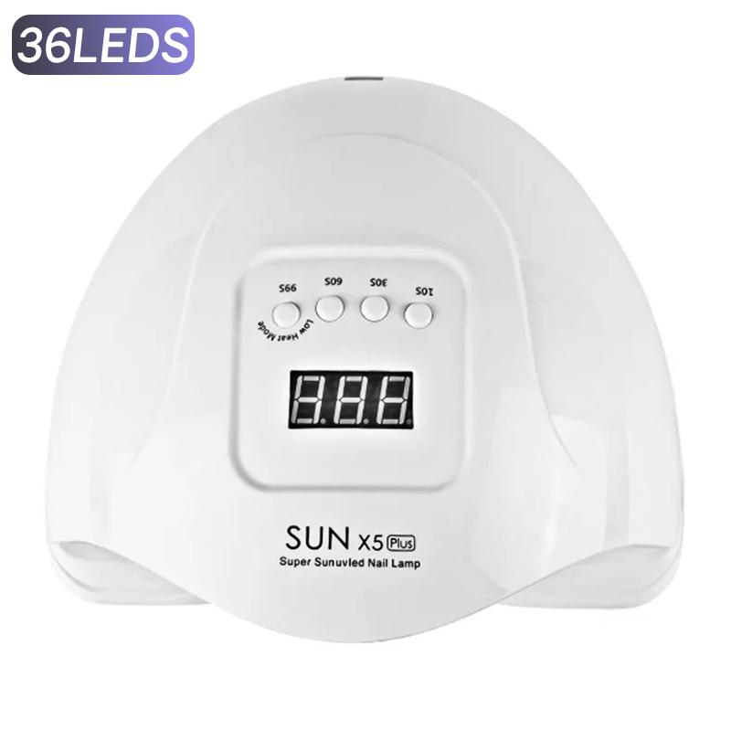 Professional 57LEDS UV Nail Lamp Dryer For Nails Gel Polish Drying With Auto Sensor 4 Timer Setting Manicure UV Light Equipment