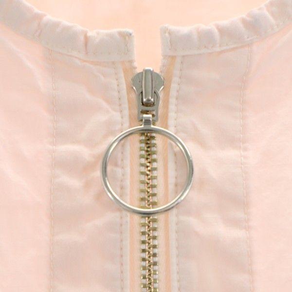 unused Johnbull Long sleeve Half zip shirt S Light pink Overdyed Pullover Men's Used