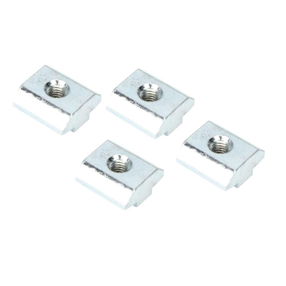 30pcs 40 Series T slot Nuts Set Carbon Steel Threaded T Sliding Nut Block Fasteners(M6 )