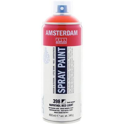 Amsterdam 400ml Spray Paint Light Naphthol Red