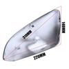 For Honda 10th Gen Civic 2016-2025 Car Replacement Rearview Side Mirror Cover Wing Cap Exterior Door Rear View Case Trim Black