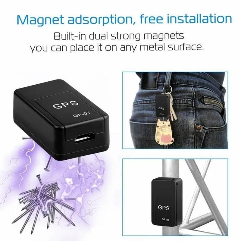 1/2/3 Stück Auto Mini GPS Tracker Diebstahlschutz Locator Echtzeitverfolgung SIM Positionierer Magnetische Halterung Diebstahlschutz Tracker GF-07