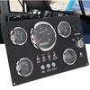 85mm Instrument Panel Gauge Set 24V 0 to 3000RPM Water Temperature Oil   Oil Pressure with Key for Boat Yacht
