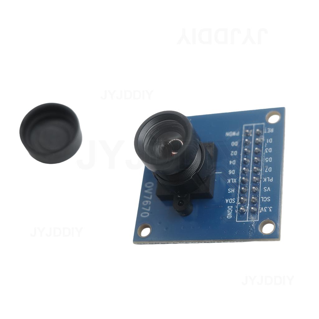 Moduł kamery OV7670 Moduł OV7670 obsługuje wyświetlacz automatycznej kontroli ekspozycji VGA CIF aktywny rozmiar 640X480 dla Arduino