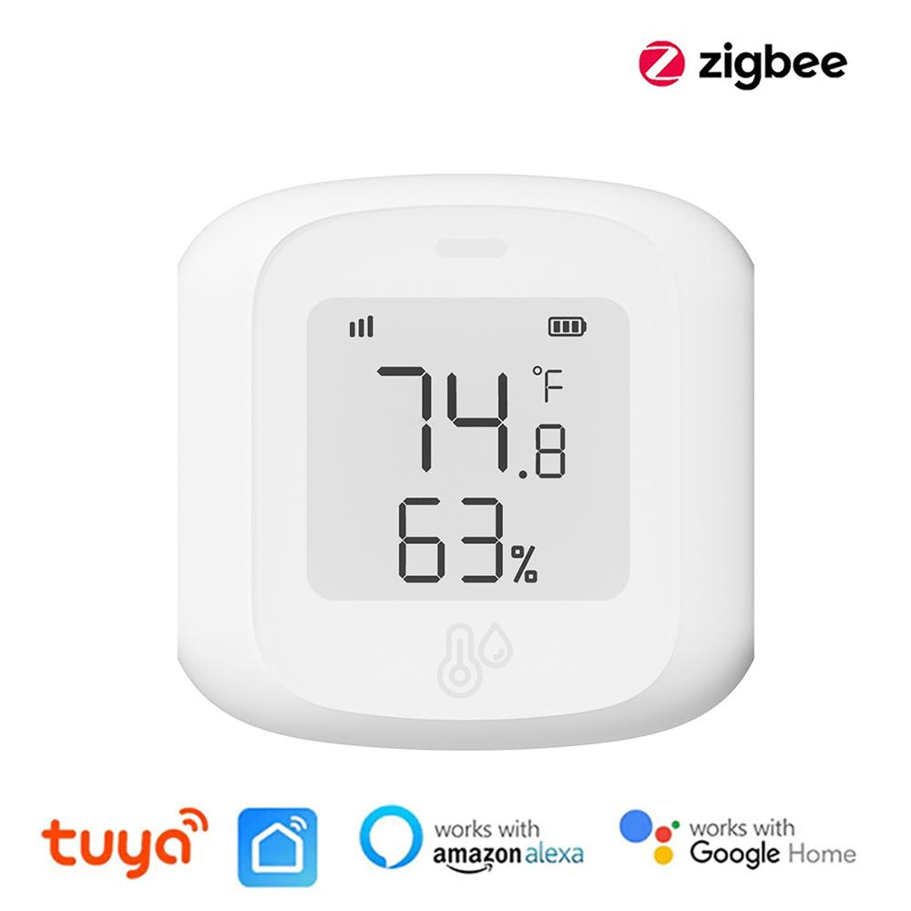 

Умный WiFi/Zigbee датчик температуры и влажности Tuya Комнатный гигрометр термометр с ЖК-дисплеем