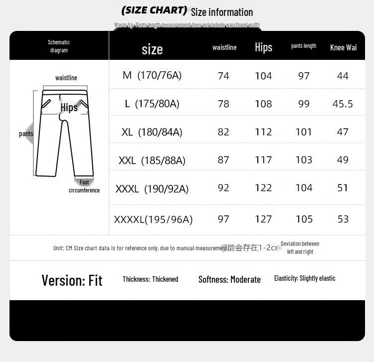 Tuoluzhe Men's Outdoor Casual Knit Pants AKBZK43001
