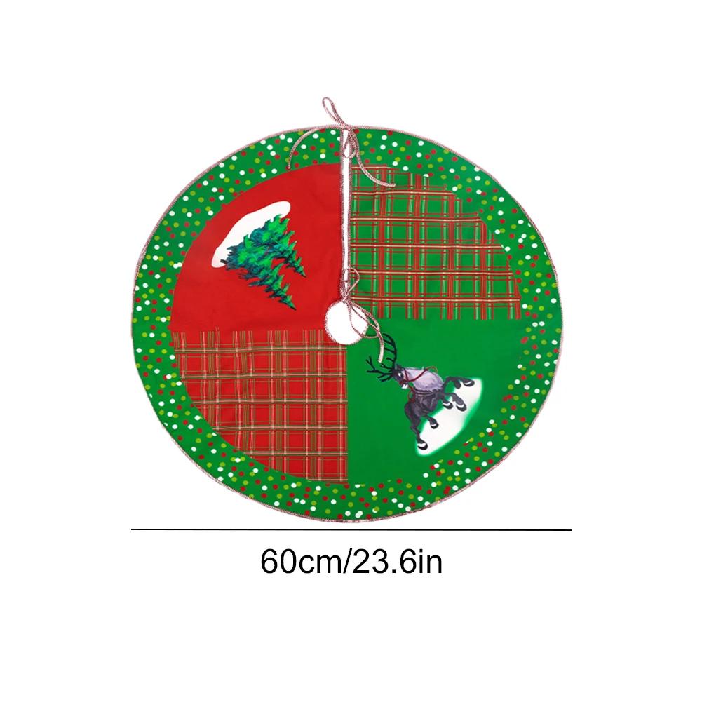 78/90/120/150cm Weihnachtsbaumrock Weißes Kunstfell Weihnachtsbaum Teppichmatte Große Röcke Zuhause Neujahrsparty Weihnachtsdekorationen
