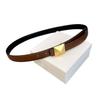 2.5cm Women's Vintage Multi-Color Waist Belt with Pyramid Buckle - Minimalist and Versatile Design