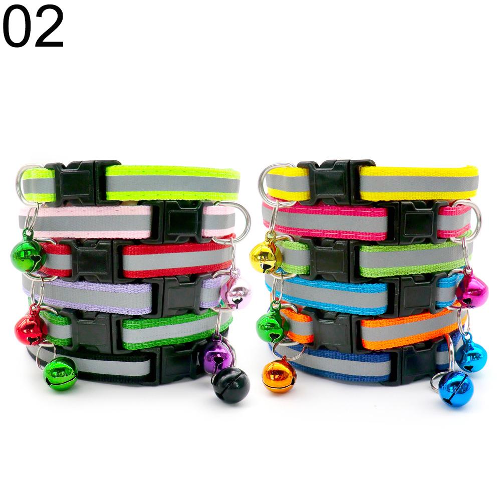 100Pcs  Colorful Dog Collar Adjustable Pet Dog Collars Necklace Durable Puppy Pug Bulldog Collars For Small Dogs