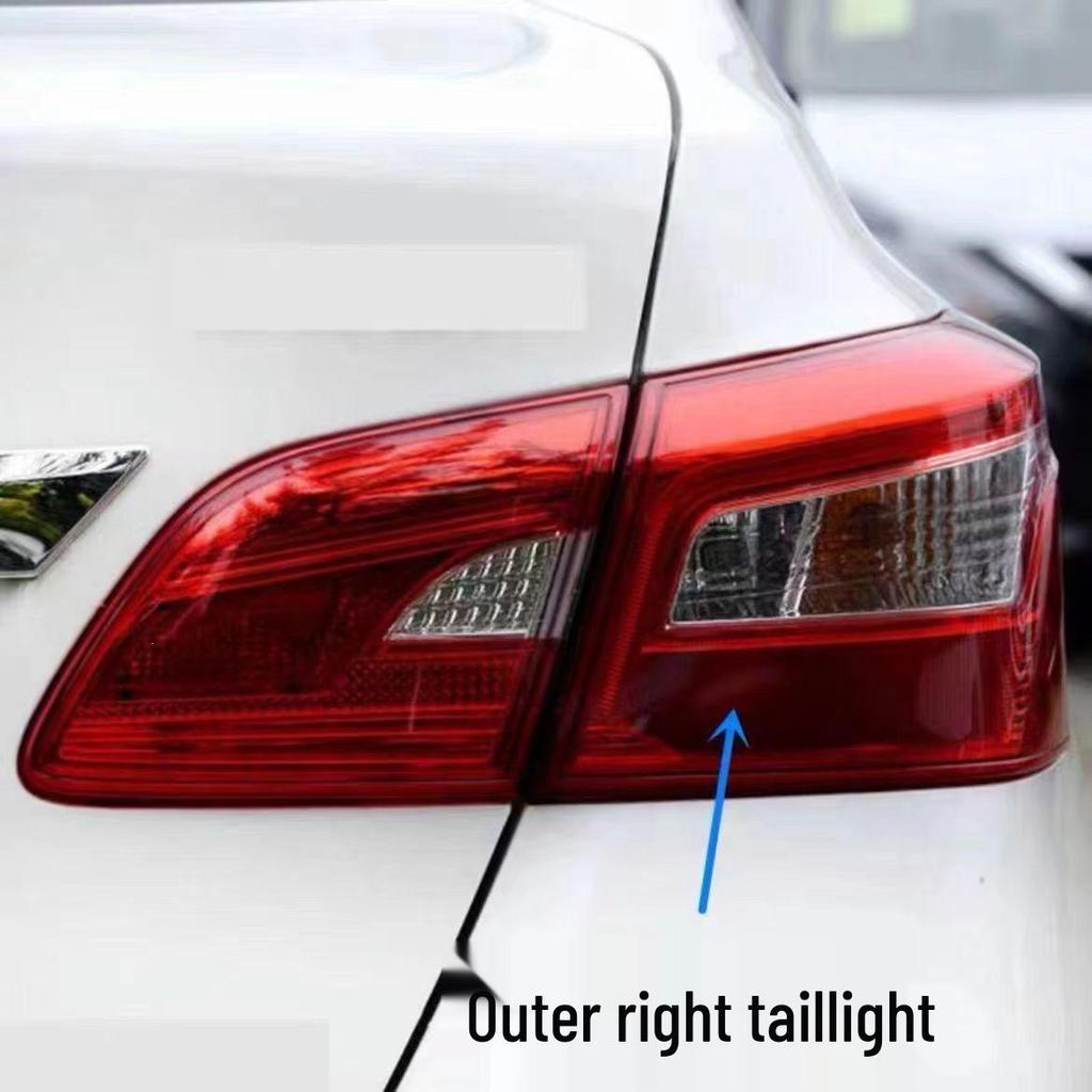 Compatible Tail Light Cover Assembly for 2016-2018 Qashqai: Rear Brake, Reverse, and Turn Signal