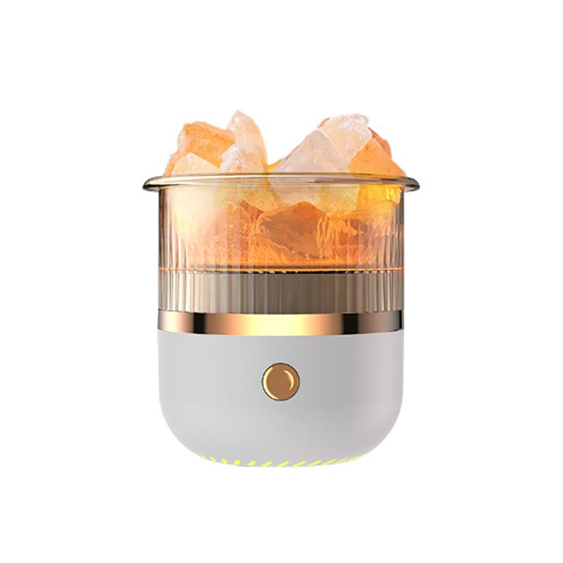 

Crystal Salt Stone Usb Aroma Essential Oil Diffuser Air Purifier 7 Color Led Light Ultrasonic Cool Mist Mini Humidifier CHINA белый