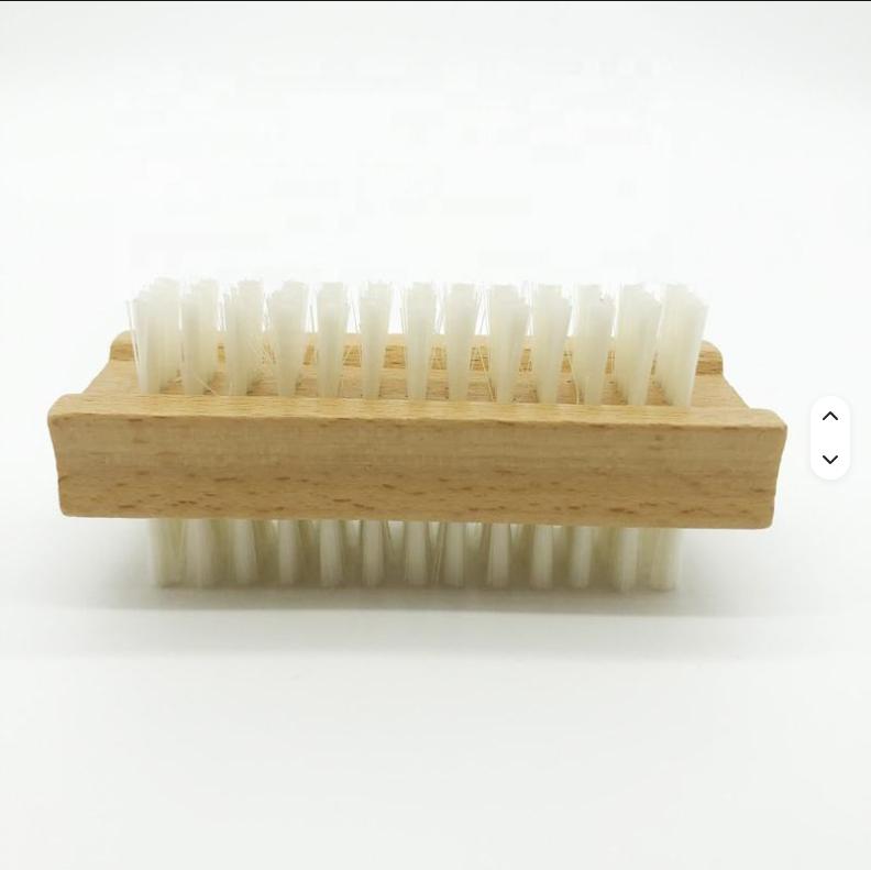 3Pack Solid Wood Hand Scrub Brush Stiff Bristle Under Nail Crevice Cleaner Household Hand Washing Tool