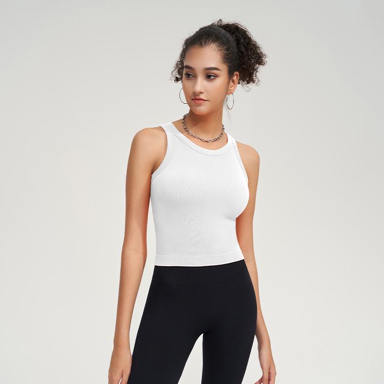 

2025 Ударопрочный спортивный бюстгальтер для бега, фитнеса и йоги - Женский жилет высокой интенсивности Medium