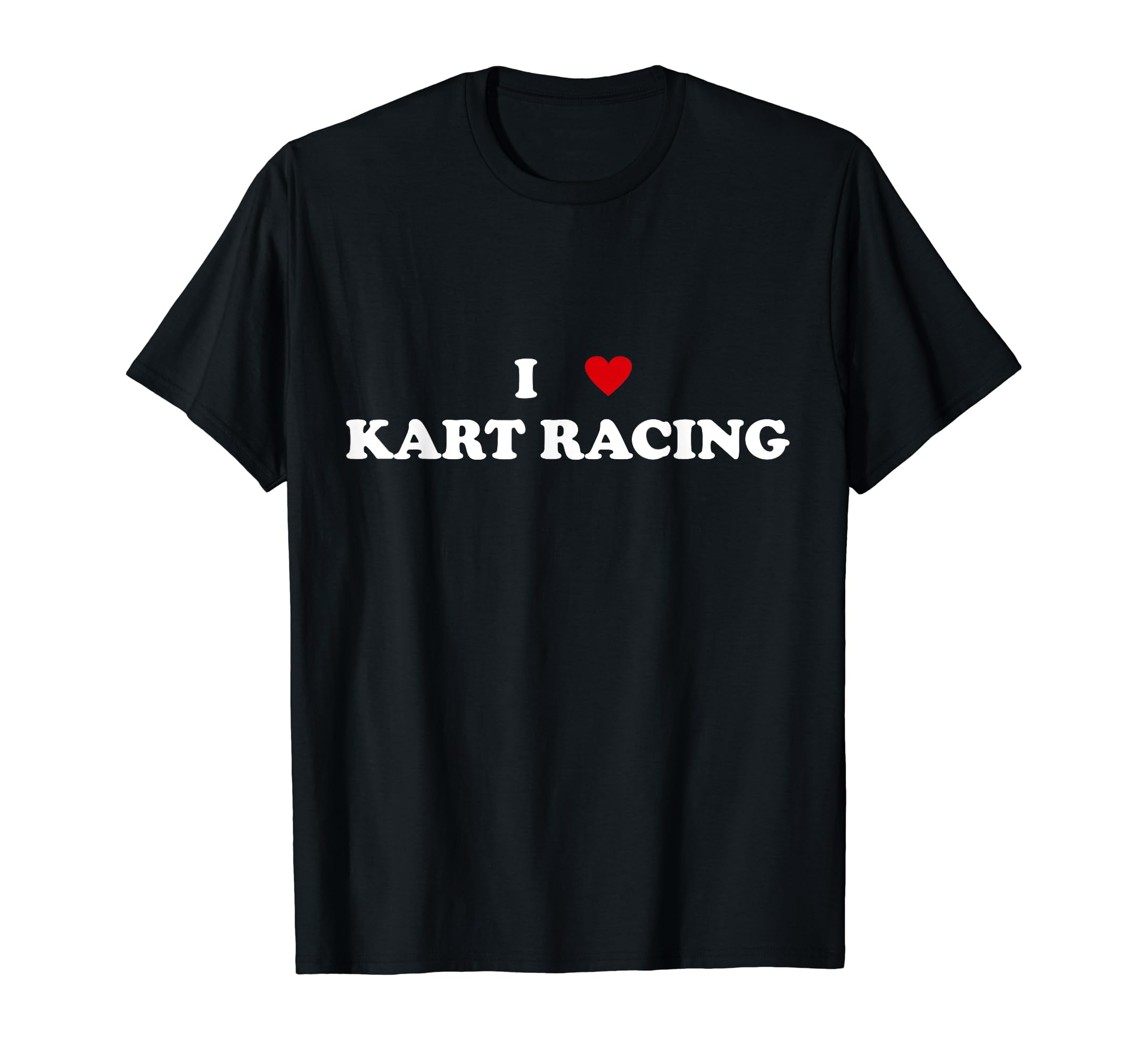 

I Heart Kart Racers I Love Kart Racing - T-Shirt чёрный