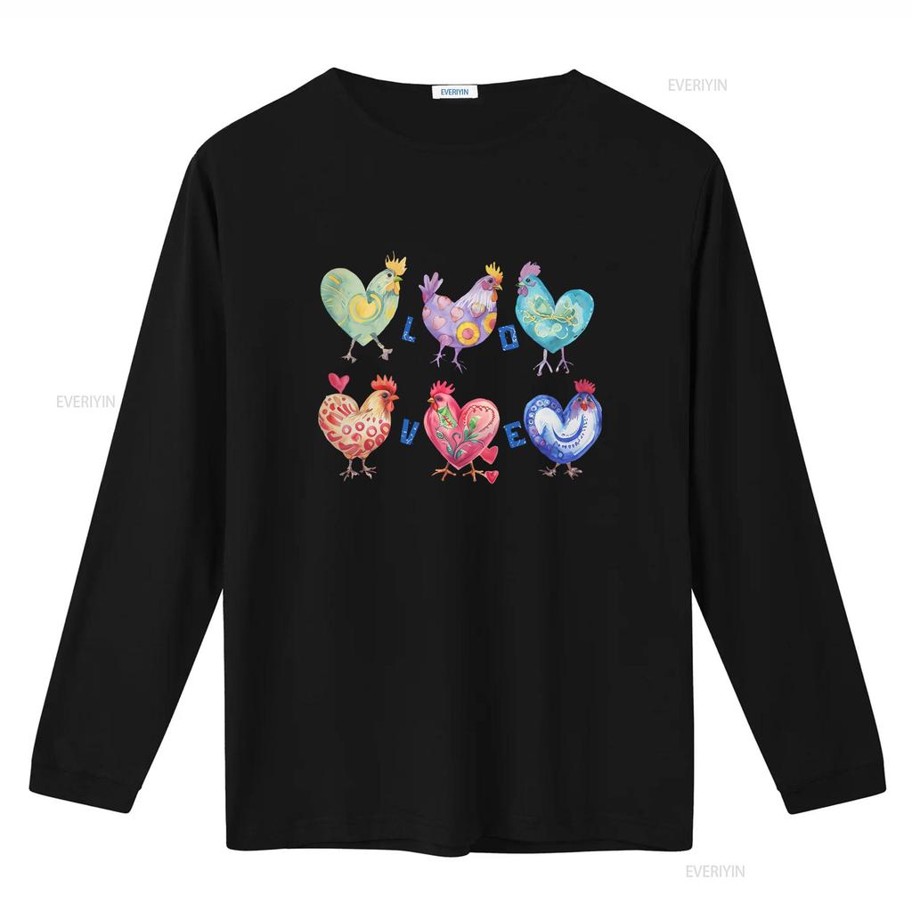 Chicken Lover T Shirt Valentine s Day Farm Life Apparel for Organic Egg Enthusiast Coop Retro vintage Washed fashion homme