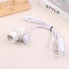 1.8M EU/US Plug E27 Full Teeth Lamp Base Holder Power Cord Hanging Pendant LED Light Fixture Socket Cord Adapters With Switch