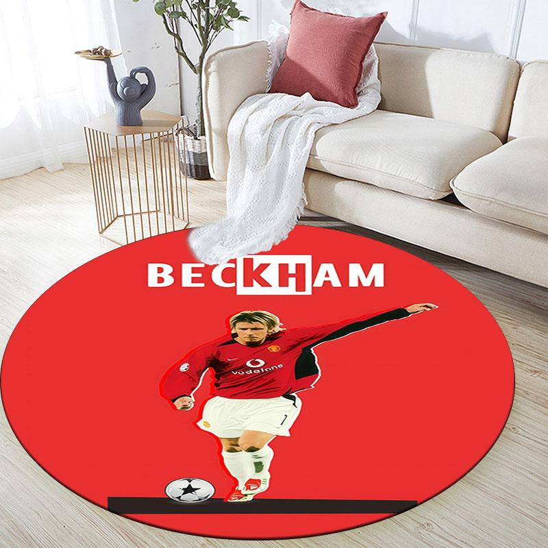 Becks pattern round rug,Carpet Rug for Living Room Bedroom Playroom ,Non-slip Floor Mat,Holiday Gifts and Birthday Gifts.