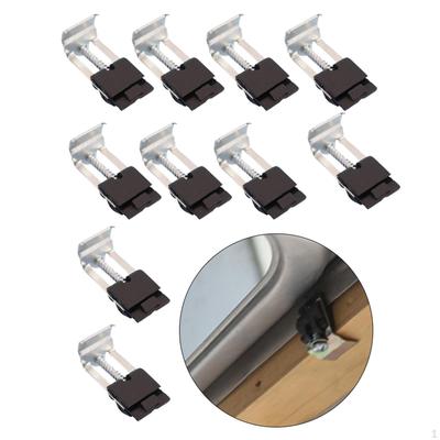 10Pcs Undermount Sink Clips Installation Repair Replacement Accessories Kitchen Hardware Bathroom
