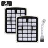 HEPA Sponge Filter Kit For Eureka V18C01A-200, For Apollo AK9/AK10 For Midea VCS41S160, VCS42S200, VCC18C Vacuum Cleaners