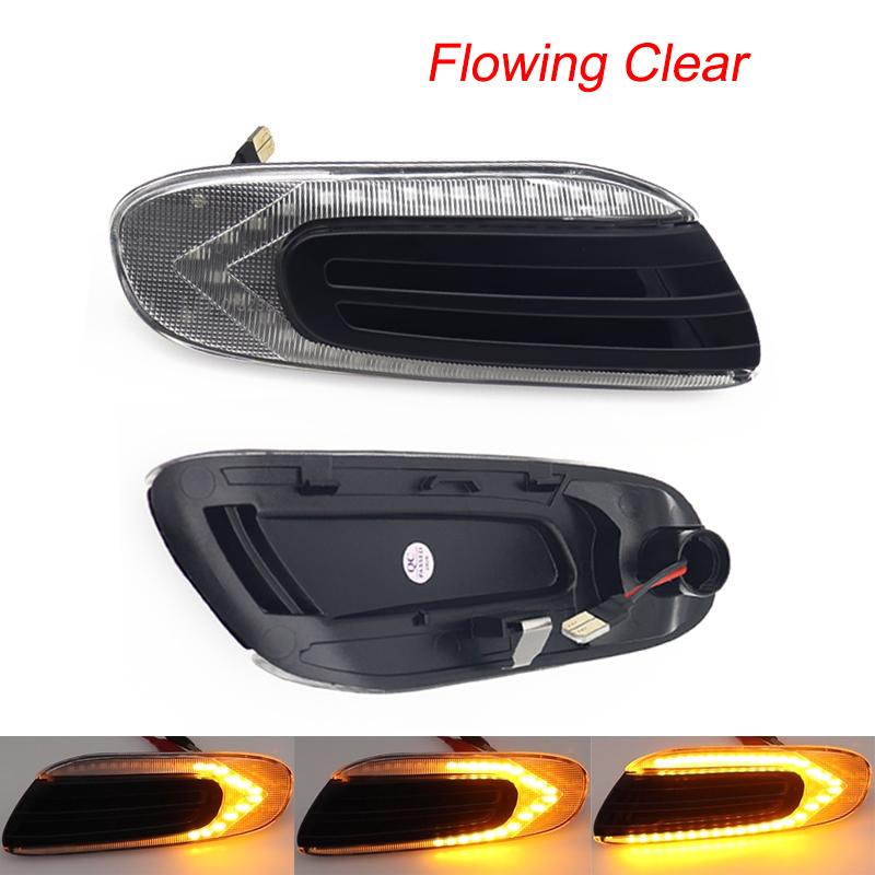 LED Dynamische Seitenmarkierungs-Blinkeranzeige Repeater-Licht Sequentielle Blinkerlampe für BMW Mini Cooper F55 F56 F57 2014-2017