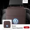 Portable Car Foldable Trash Can Hanging Stuff Storage Case For Volkswagen VW Scirocco Passat Polo B5 B6 B7 CC Tiguan Sharan 5HDSA
