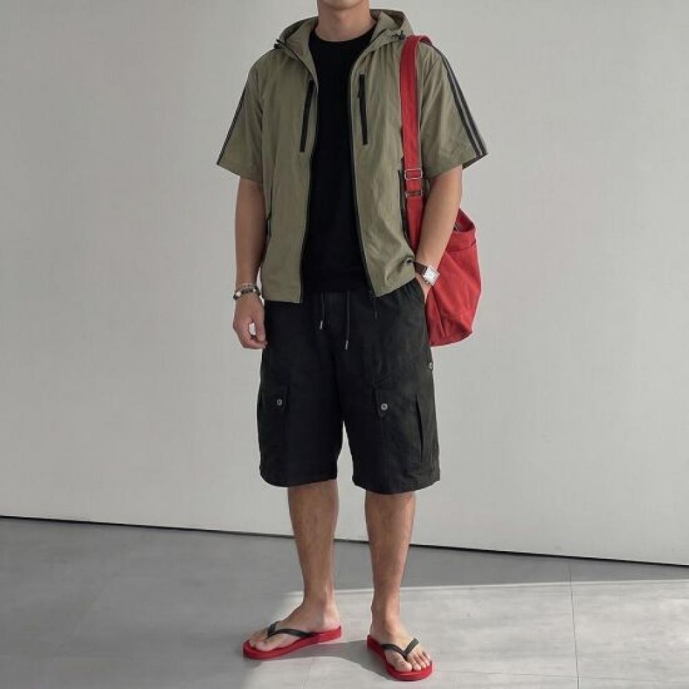 Onl Men Windbreaker Crop Jacket