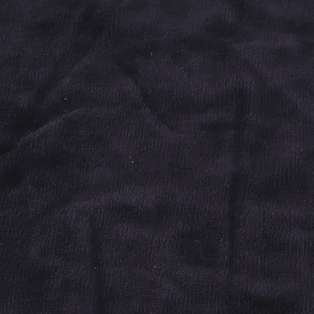 1 pcs Double-sided Plush Cotton     Cleaning Towel Cloth with Pulling Rope Buckle(blue )