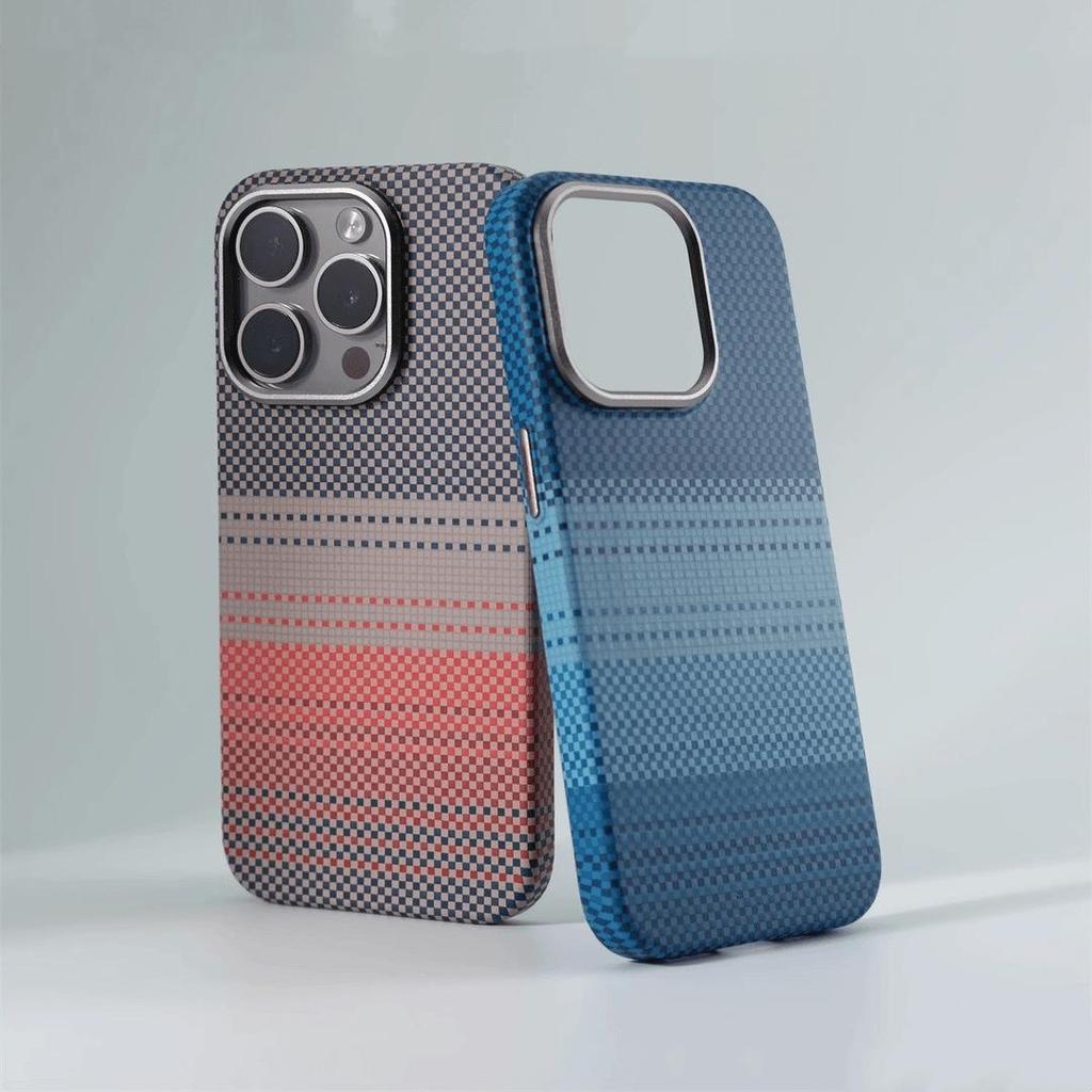 iPhone 17 Pro Max Kevlar Magnetic Case - Full Coverage Protective Case for Apple Devices