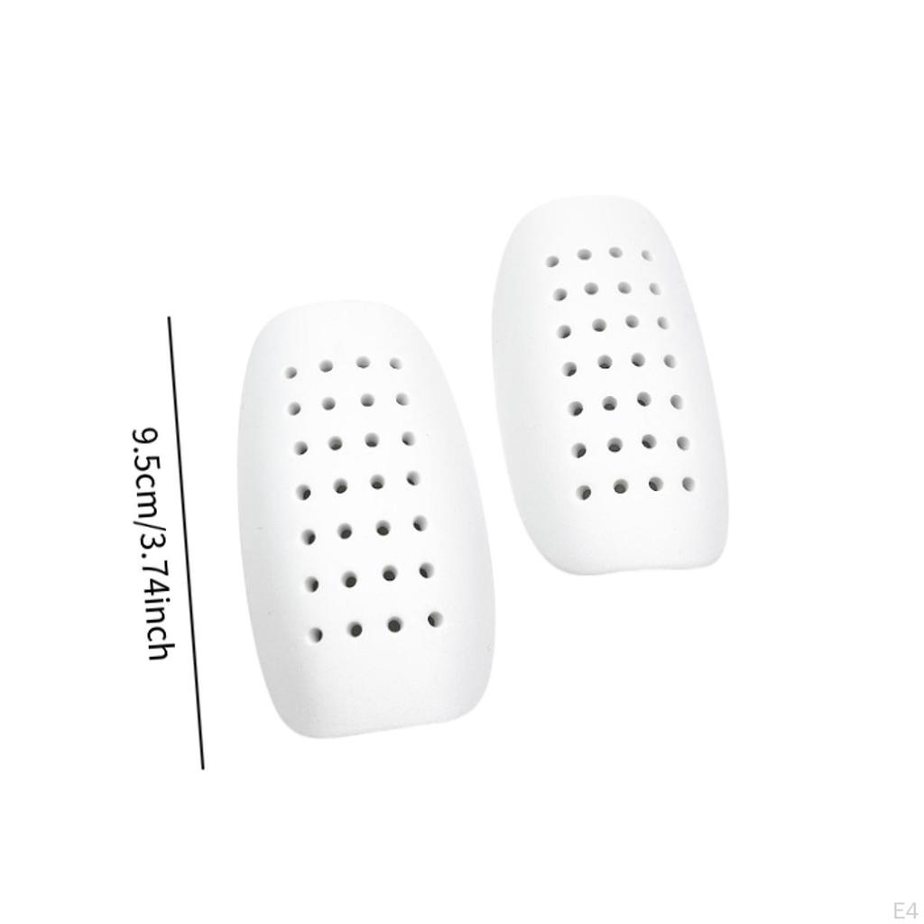 2 Pieces Leg Protection Football Shin Pads Portable Outdoor Sports Guard Set